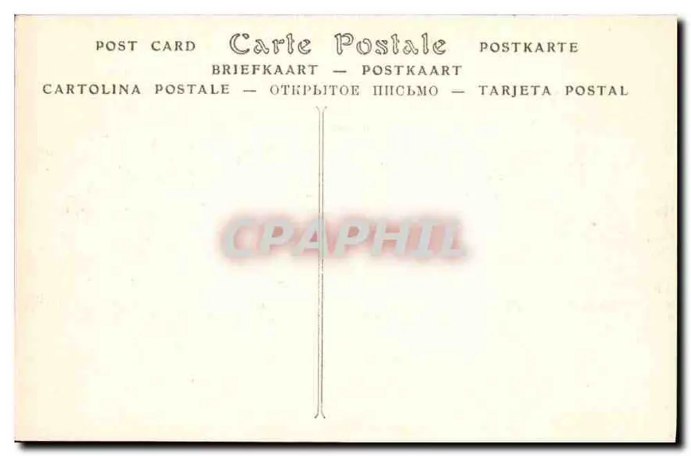 Castelo de CHEVERNY — O Salão — ND Phot. - Verso