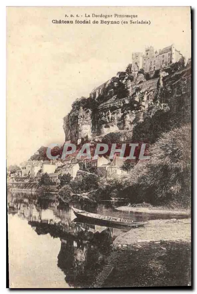 Burg Beynac (im Sarladais) — La Dordogne Pittoresque — Fot. P. Daudin-Brilat - Vorderseite