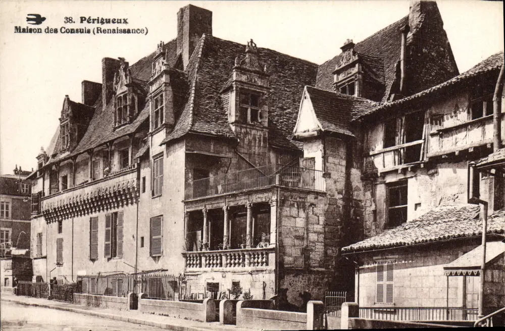 Périgueux — Casa dos Consules (Renascimento) — Editor não identificado, n° 38 - Frente