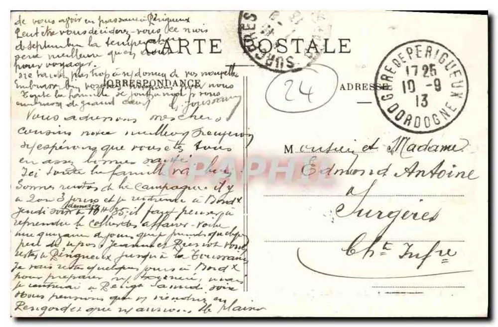Périgueux — A Casa dos Quais — Editora Graphithi, n°2 - Verso