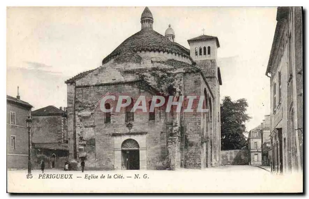 Périgueux — Igreja da Cidade — N.G. - Frente