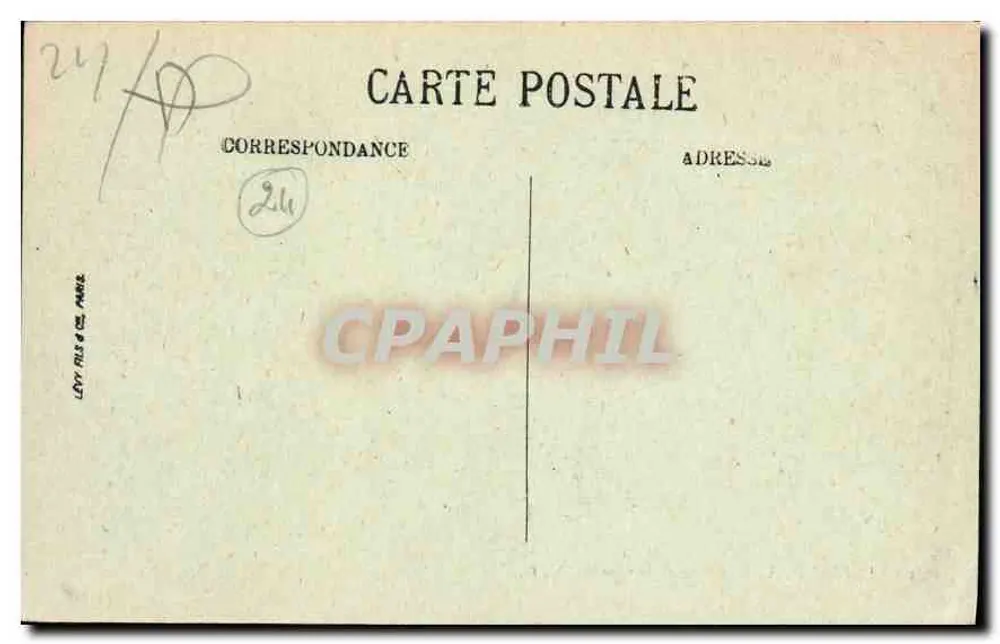 Périgueux — Igreja da Cidade — N.G. - Verso