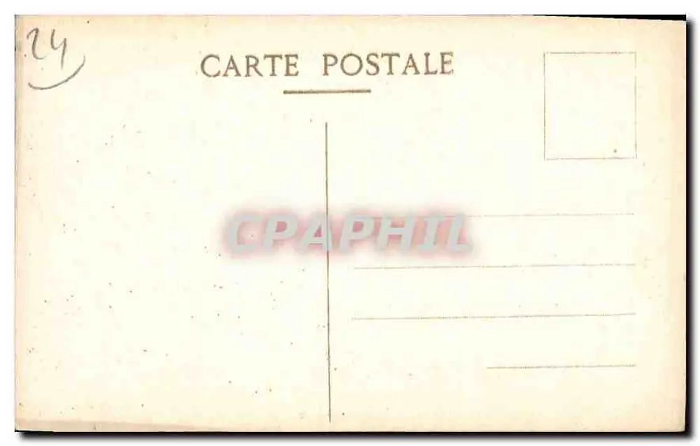 Périgueux — Vista Geral — Cliché da Compagnia Aérea Francesa - Verso