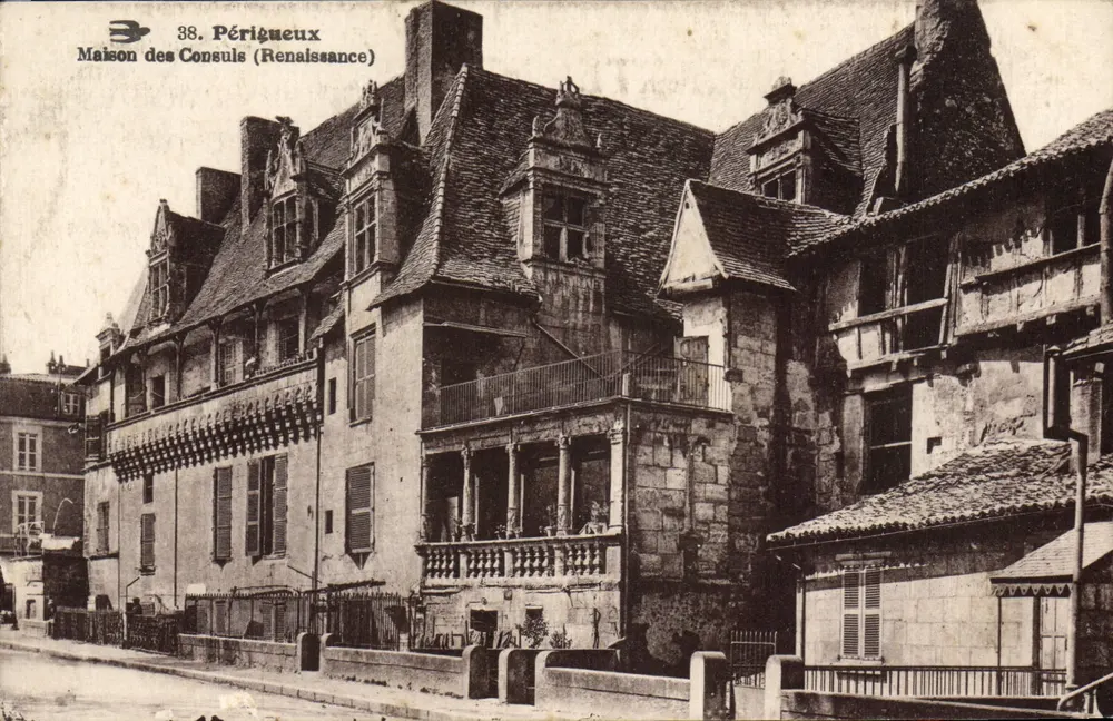 Périgueux — Casa dos Consules (Renascimento) — Editor desconhecido, n° 38 - Frente