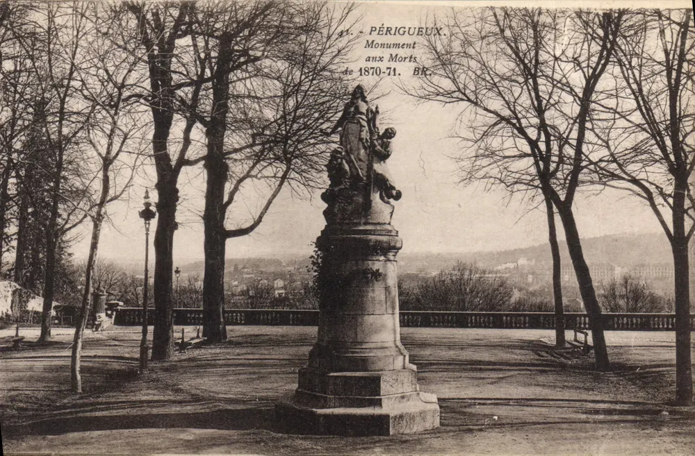 Périgueux — Monumento aos Mortos de 1870-71 — BR, n°41 - Frente