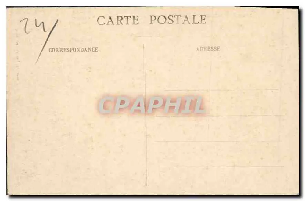 Périgueux - Schloss Barrier und Turm von Vésone — Nouvelles Galeries Périgueux, n°16 - Rückseite