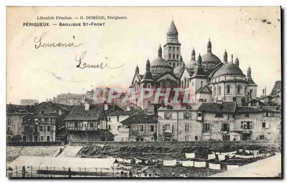 Périgueux — Basílica de São Front — Livraria Fénelon, O. Domège - Frente