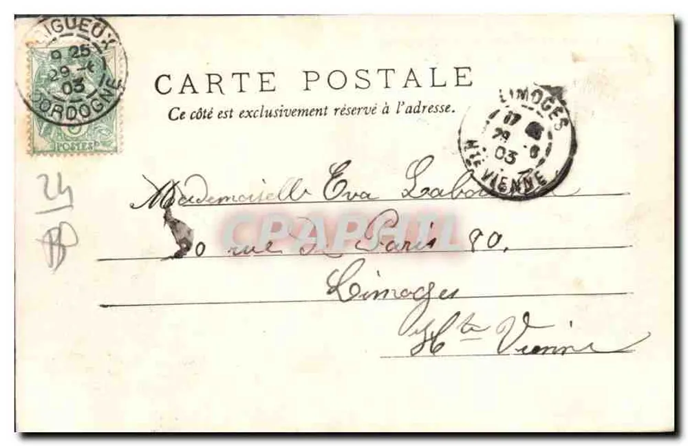 Périgueux — Basílica de São Front — Livraria Fénelon, O. Domège - Verso