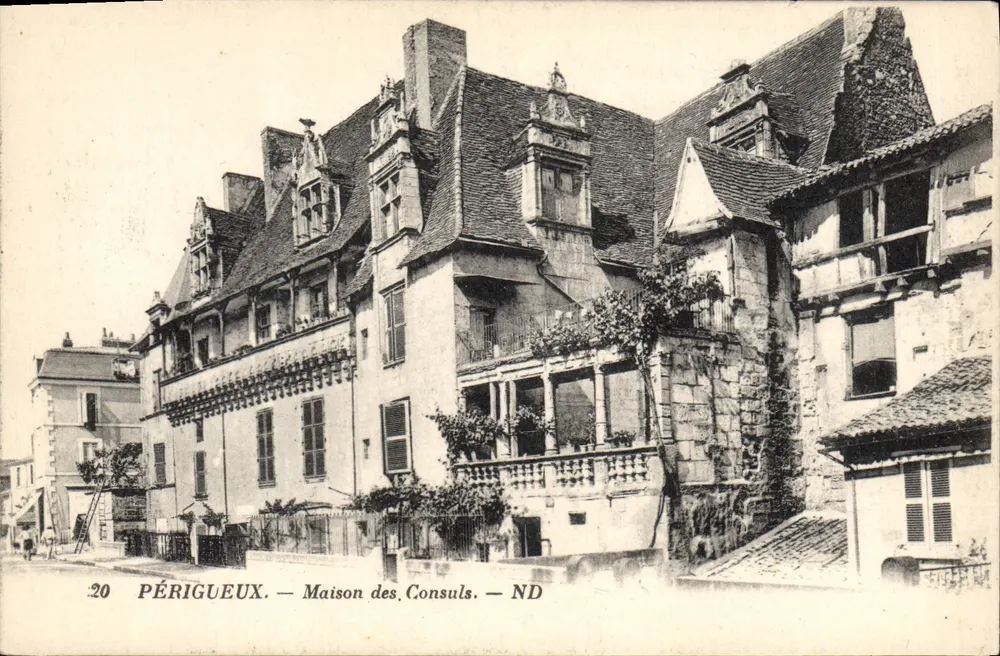 Périgueux — Maison des Consuls — ND - Frente