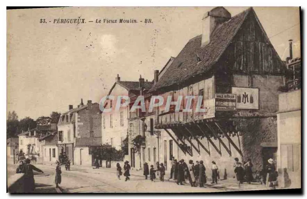 Périgueux — Le Vieux Moulin — BR. — Verlag: Bloc Frères, Bordeaux — Nr. 53 - Vorderseite