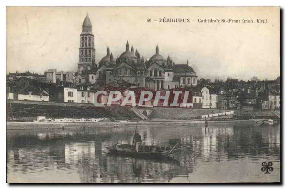 Périgueux — Katedra św. Fronta (monument historique) - Awers