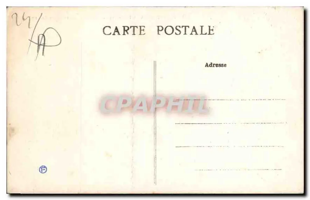 Périgueux — Faubourg des Barris (Ansicht von Tournay) — anonymer Verlag, Nr. 9 - Rückseite