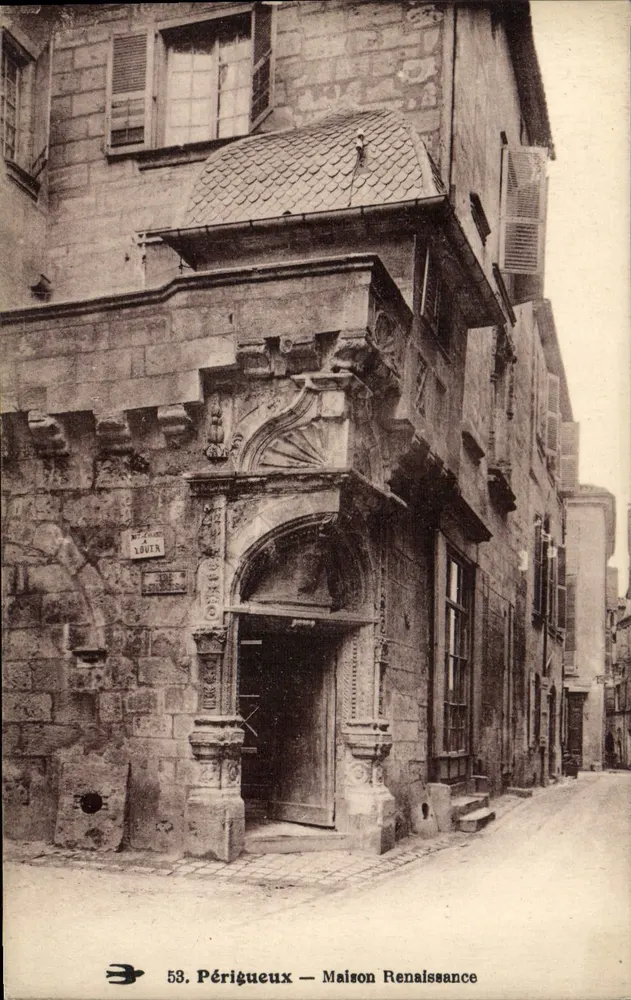 Périgueux — Casa Renascentista — n°53 - Frente