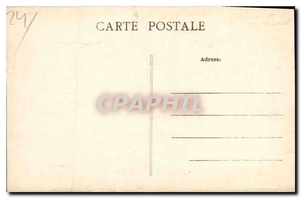Périgueux — Casa dos Consules (Renascimento) — editor não visível - Verso