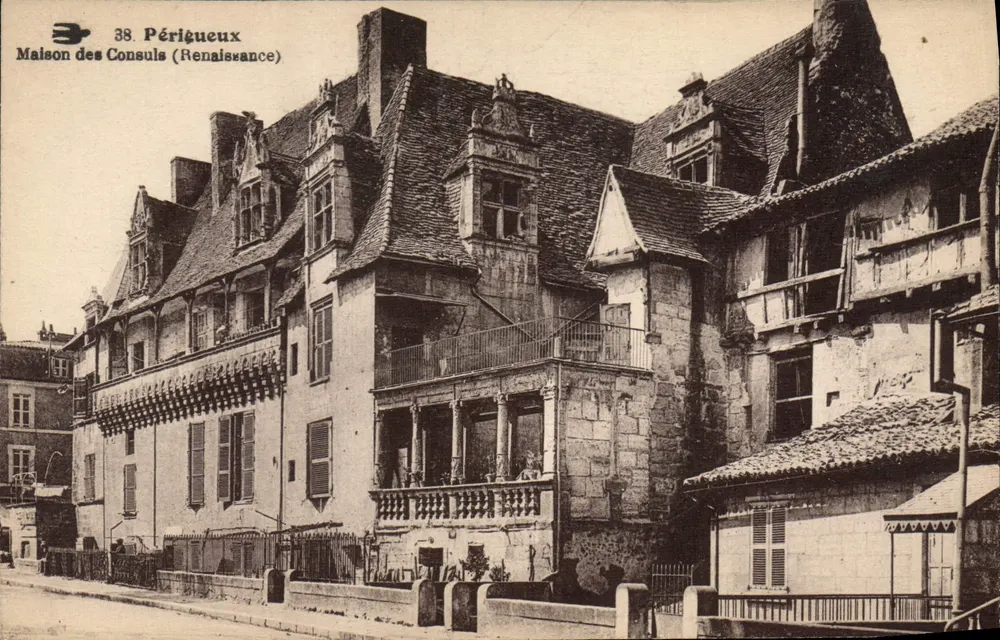 Périgueux — Casa dos Consules (Renascimento) — Editor Périgueux, n°38 - Frente