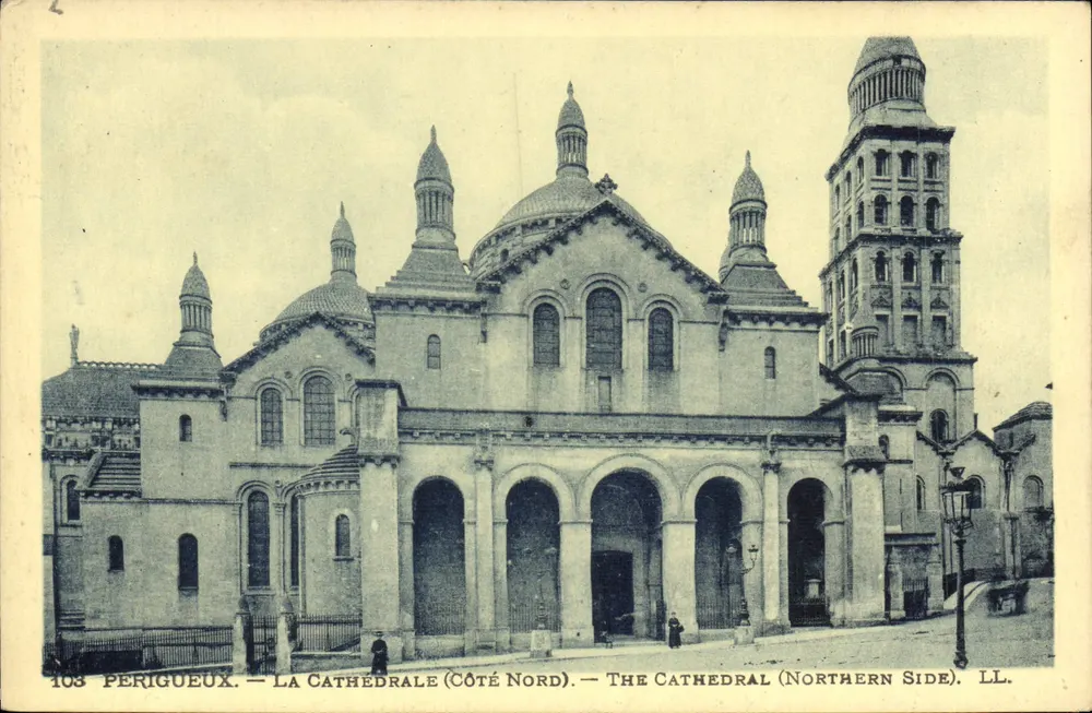 Périgueux — Die Kathedrale (Nordseite) — LL. n°103 - Vorderseite