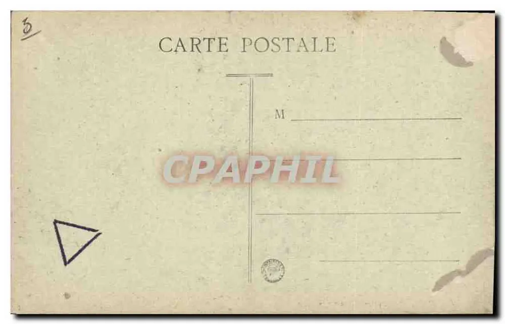 Angoulême — Katedra — Wydawnictwo E. Constantin - Rewers