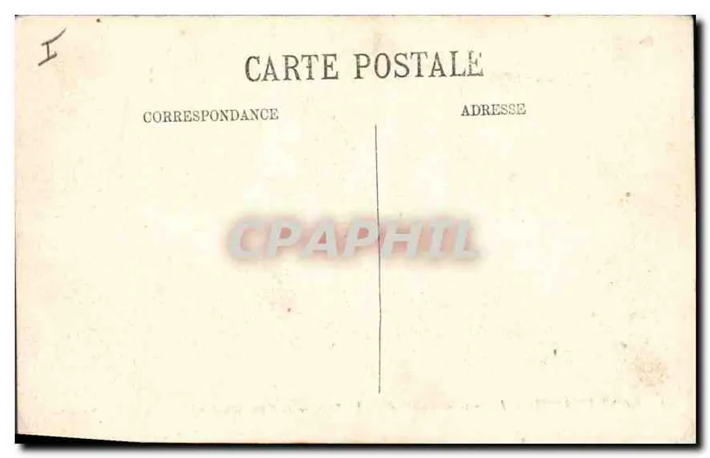 Saint-Étienne — Innenraum des Krankenhauses — Der Eingangsbereich — Selecta - Rückseite