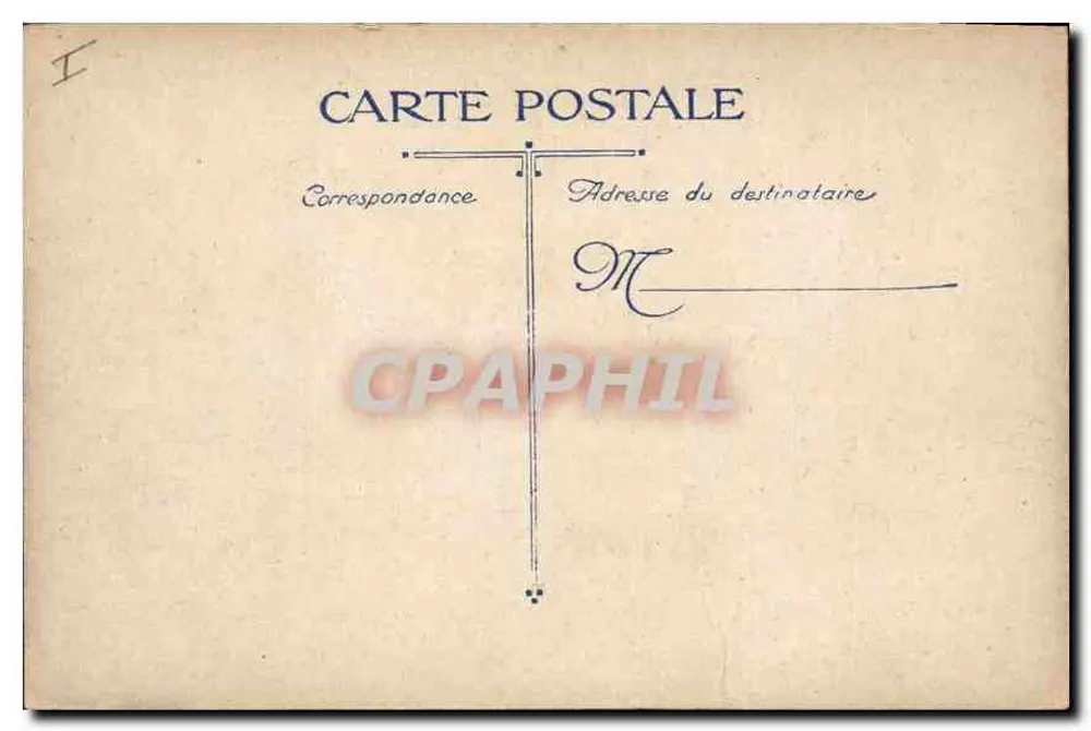 Saint-Élienne. O Hotel-de-Ville — vista da praça com multidão — editor não identificado, n° de série 1 - Verso