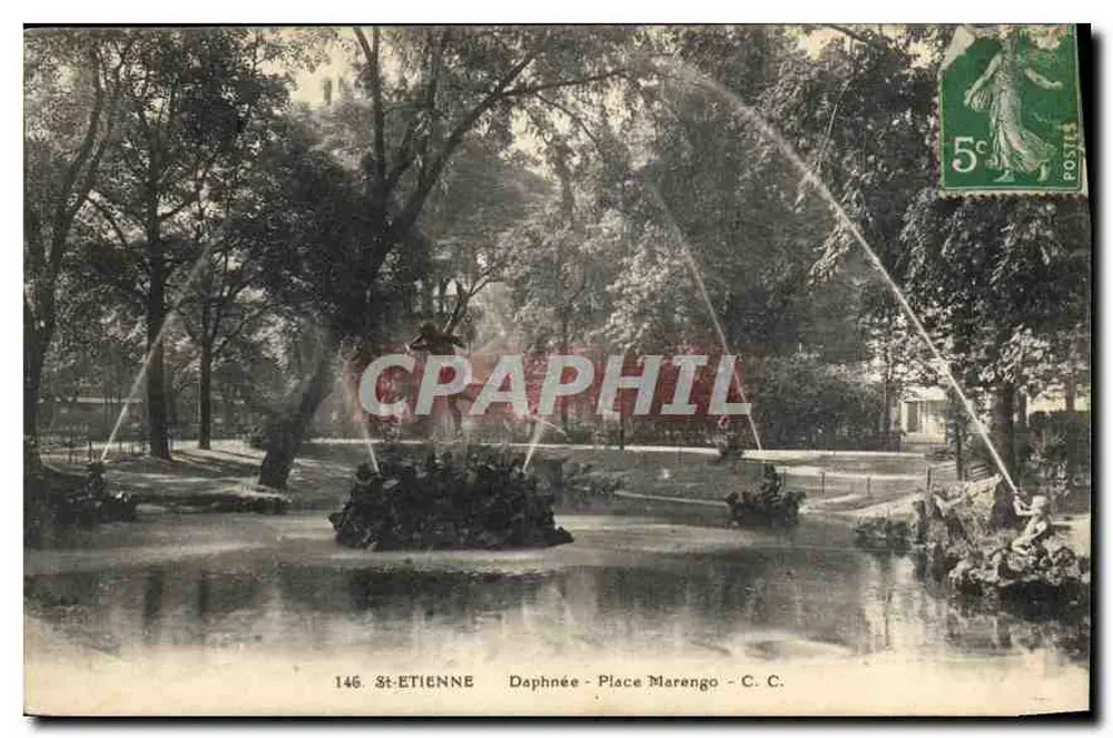 Saint-Étienne - Daphnée - Praça Marengo — C. C. — n°146 - Frente