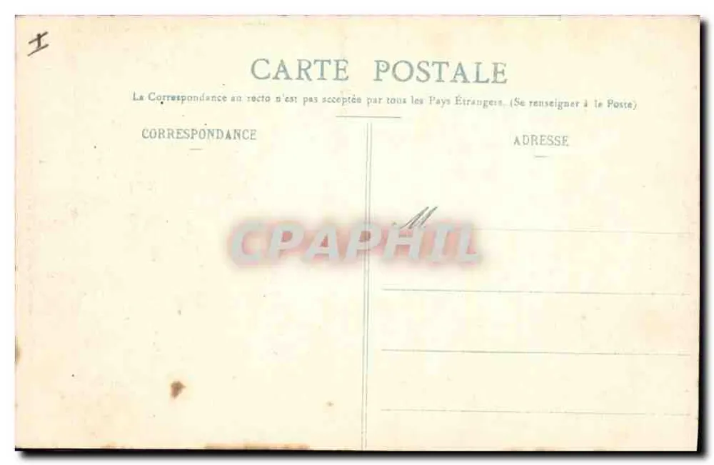 St-ÉTIENNE - Monument dos Combatentes — editor: M. Stewell & Cie, n° 96 - Verso