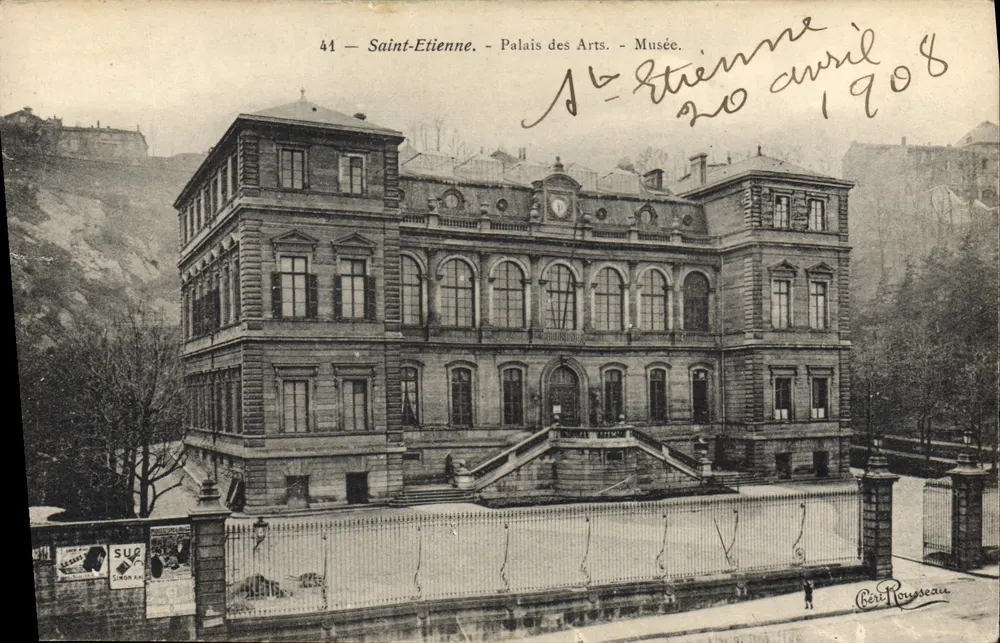 Saint-Étienne — Palácio das Artes — Museu — Béri Rousseau, n°44 - Frente