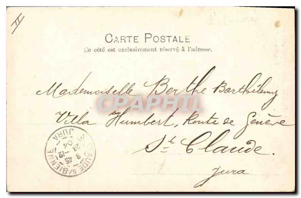 St. ETIENNE: Monumento de Francis Garnier — P. M., Jéron, No 5 - Verso
