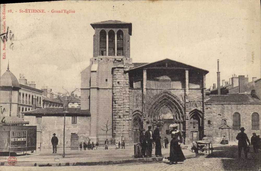 St-ÉTIENNE - Grand'Église — Uitgever Noutreuil, n°28 - Voorkant