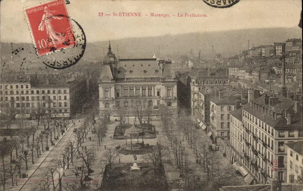 St-ÉTIENNE - Marengo - A Prefeitura — Edição Nouvelles Gaverin Réunies, n°27 - Frente