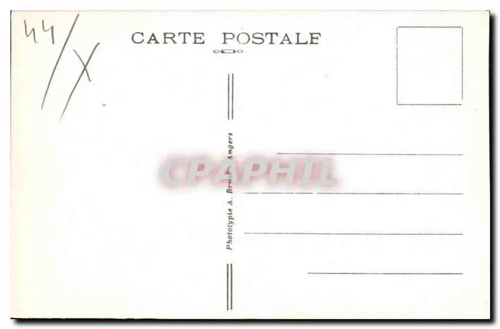 La Baule-sur-Mer (Loire-Inf.) — Avenue Pavie — A. B. - Rückseite