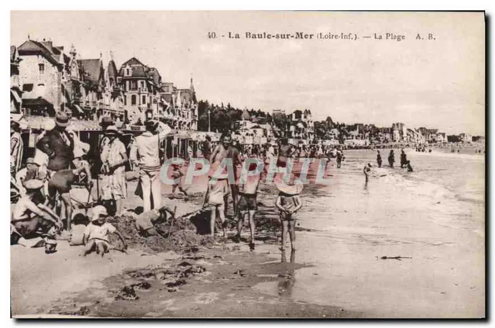 La Baule-sur-Mer (Loire-Inf.) — La Plage — A. B. - Vorderseite
