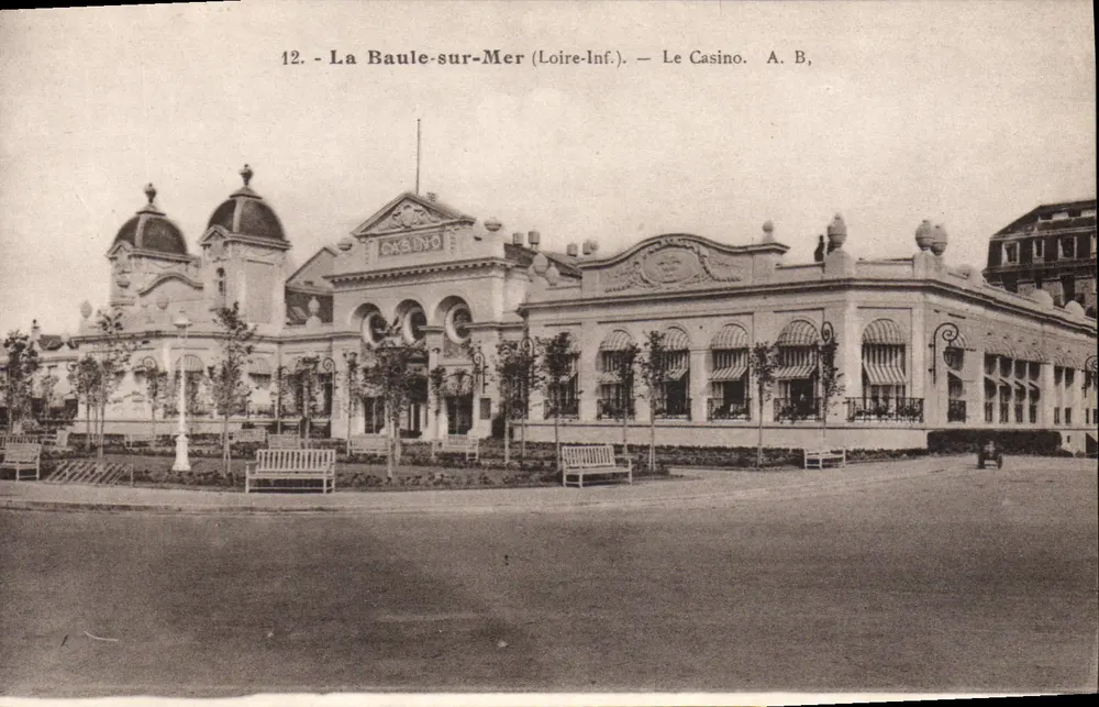 La Baule-sur-Mer (Loire-Inf.) — Das Casino — A. B. - Vorderseite