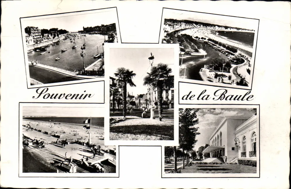 La Baule — Lembrete de La Baule — Edições JANSOL, Chambery - Frente