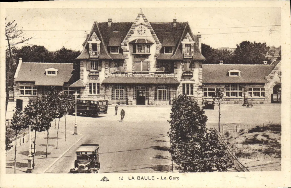 La Baule - A Estação — editor CPAPHIL - Frente