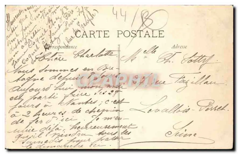 La Baule-sur-Mer — Panorama de Sua Praia — editor não visível, número de série não visível - Verso