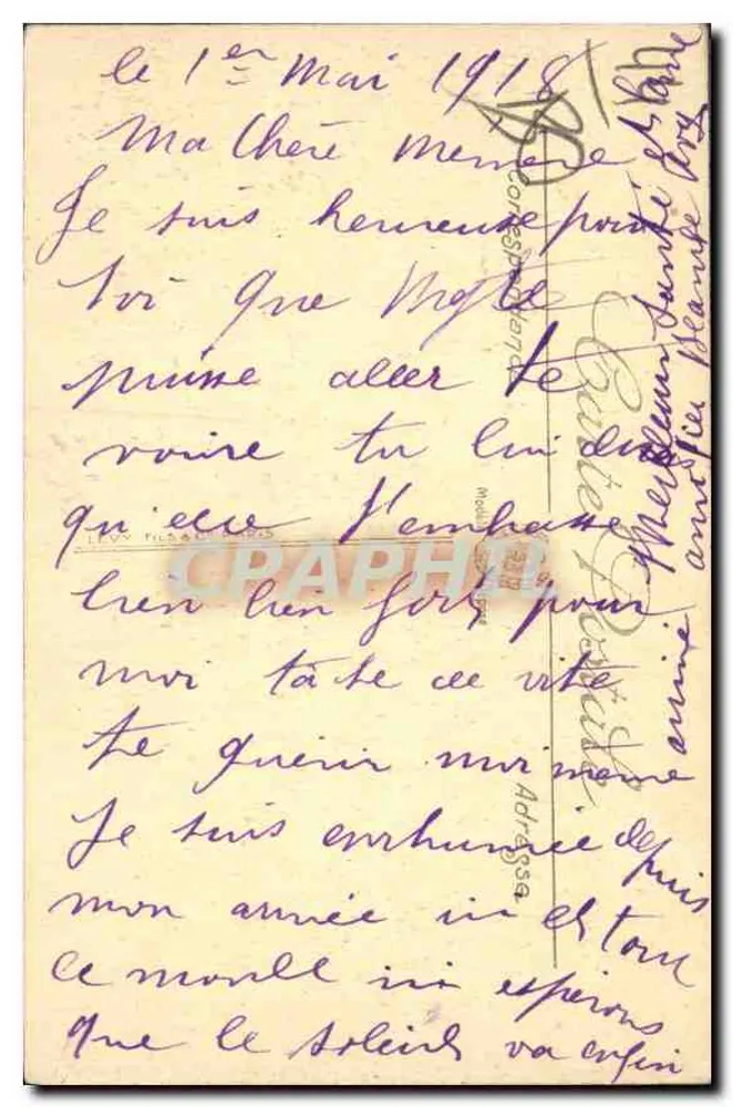 La Baule — No Bosque do Amor — LL. — N° 39 - Verso