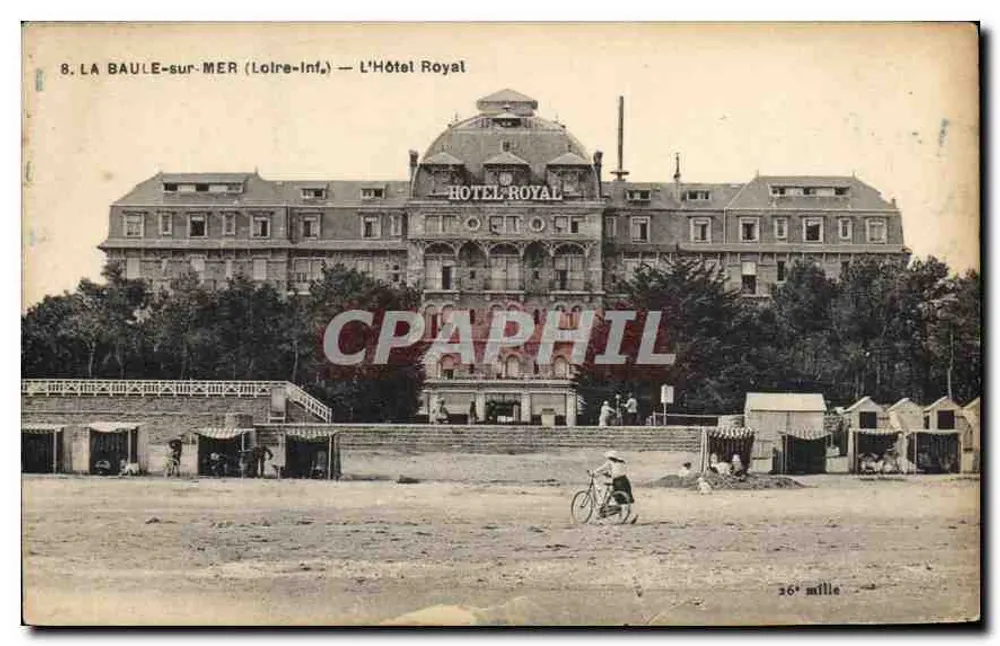La Baule-sur-Mer (Loire-Inf.) — Das Hotel Royal — F. Capeau, Nantes - Vorderseite