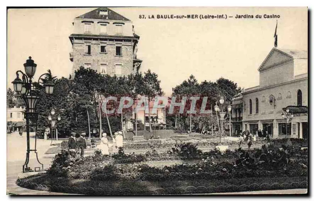 La Baule-sur-Mer (Loire-Inf.) — Jardins du Casino - Vorderseite