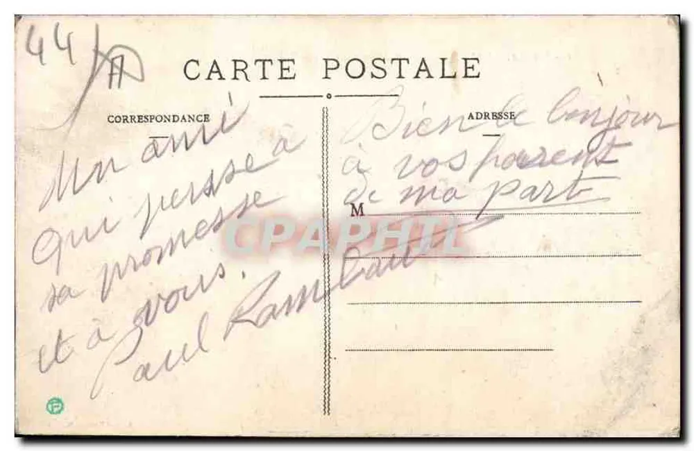 La Baule (L.-Inf.) — Nachtleuchteffekt am Ufer — I. - Rückseite