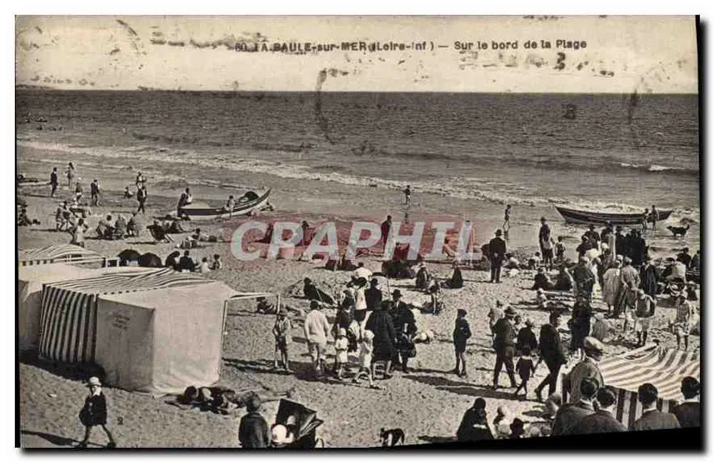 La Baule-sur-Mer (Loire-Inf) — Am Strand — F. Chapeau, Verlag - Vorderseite