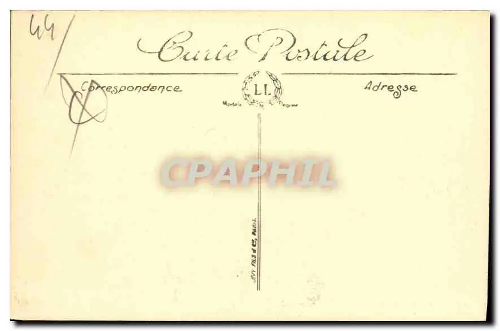 La Baule — Saída da Missa — LL - Verso