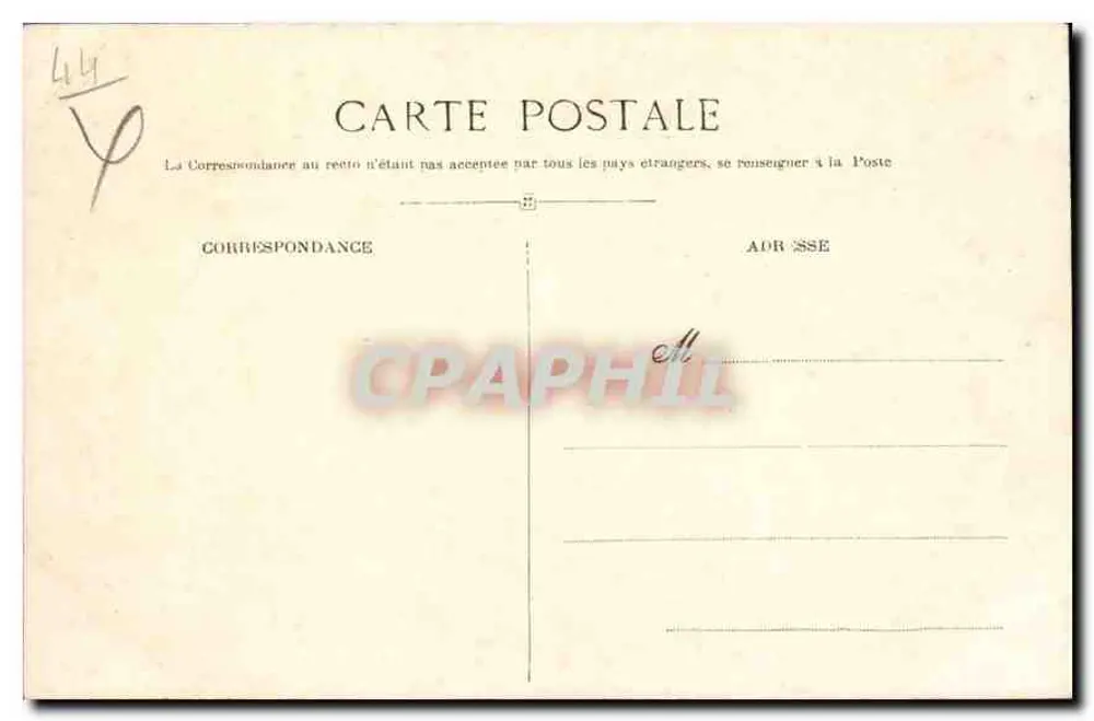 La Baule (L.I.I.) — Der Kai, zentrale Teil. Ansicht der Estacade — Cl. Rodère, Le Pouliguen — Coll. G. P. — 177 - Rückseite