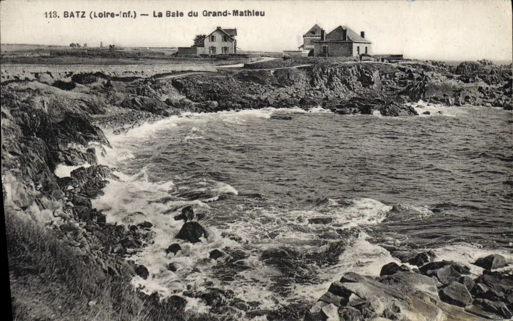 Batz (Loire-Inf.) — A Bale do Grand-Mathieu - Frente