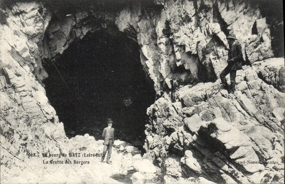Die Höhle der Schäfer — das Dorf BATZ (Loire-Inférieure) — Partaud-Nozail-Saintes, n° 968 - Vorderseite