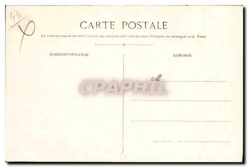 Batz (L.-I.) — A Ponta — Cl. Radéré, Les Pouliguen — Coll. O.P. — 6 - Verso