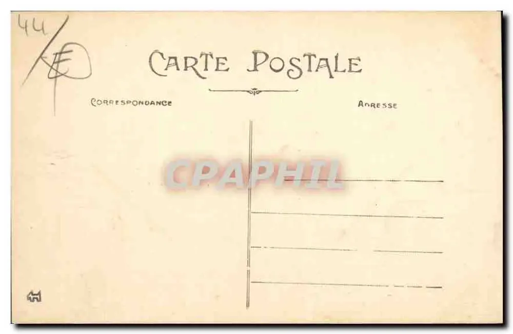 Batz (Loire-Inf.) — Allgemeiner Blick auf die Salzseen — Sammlung F. Chapeau, Nantes - Rückseite