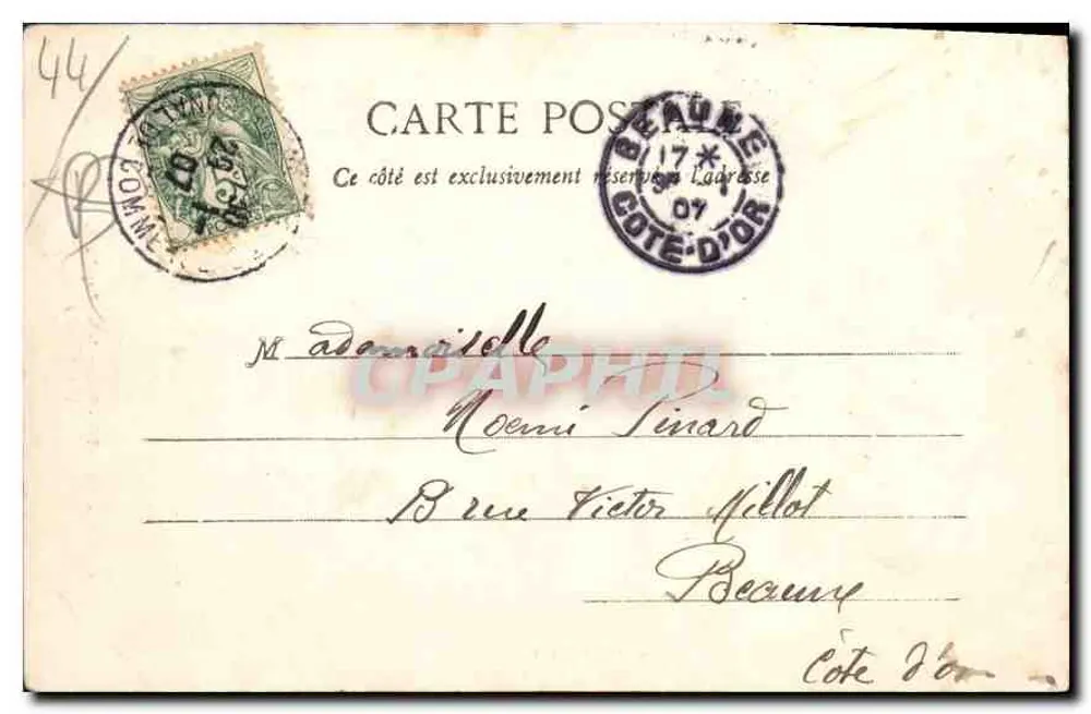 Le BOURG-DE BATZ - Ruinen der Kapelle Notre-Dame du Murier (14. Jahrhundert) — A. Tharvet, Verlag Nantes - Rückseite