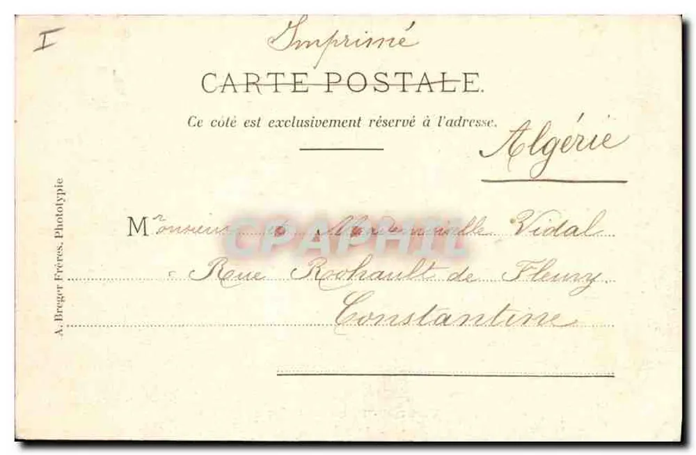Montargis - Igreja de Santa Magdalena — Livraria Veuve Begault, Montargis - Verso
