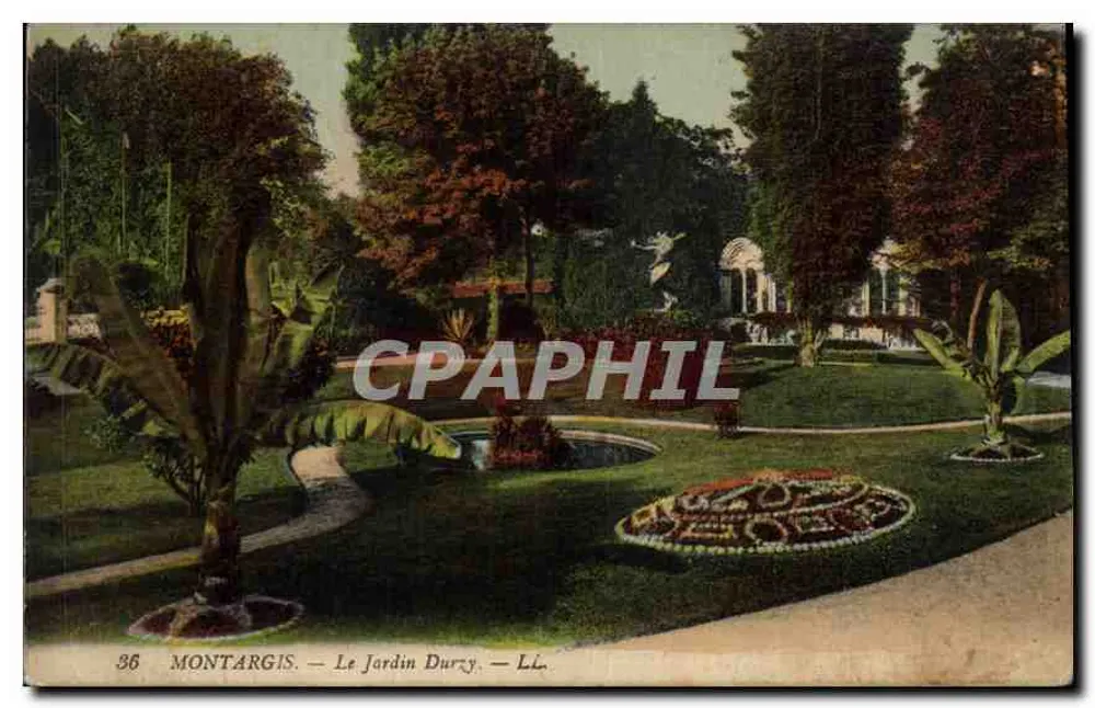 Montargis — O Jardim Durzy — LL. — n°36 - Frente
