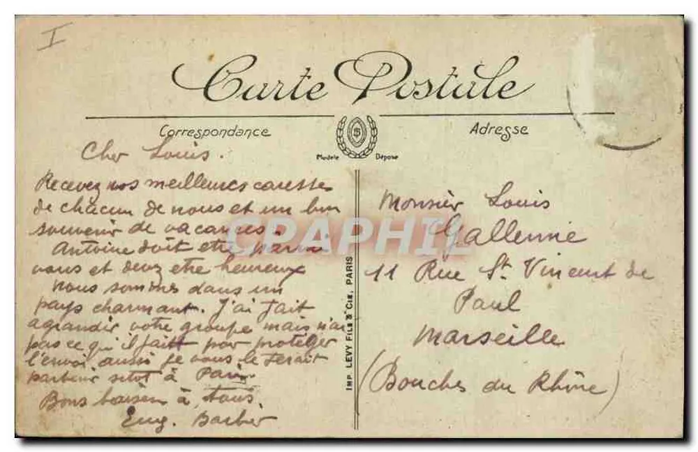 Montargis — O Jardim Durzy — LL. — n°36 - Verso